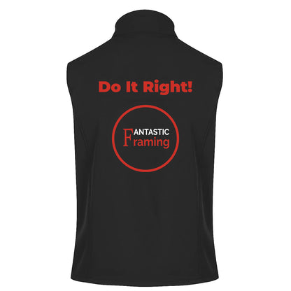 FANTASTIC FRAMING AP OLYMPUS VEST MEN’S DO IT RIGHT BLACK