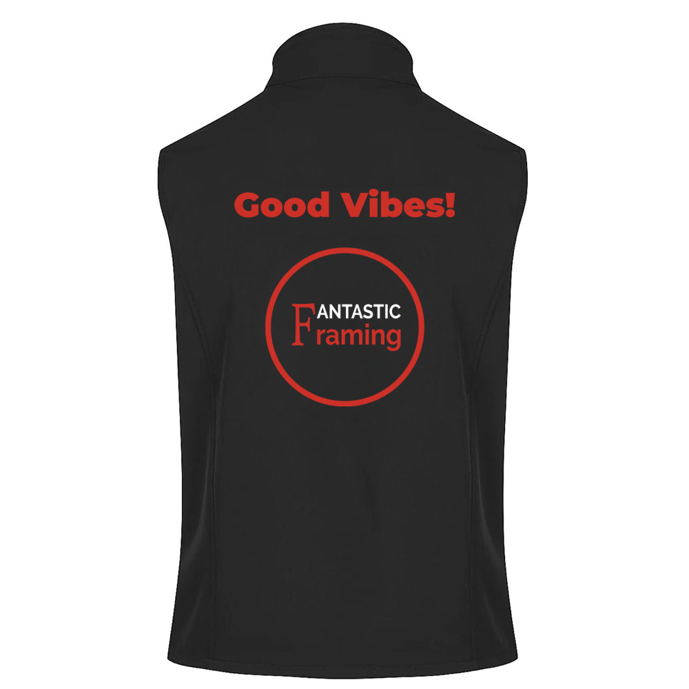 FANTASTIC FRAMING AP OLYMPUS VEST MEN’S GOOD VIBES BLACK