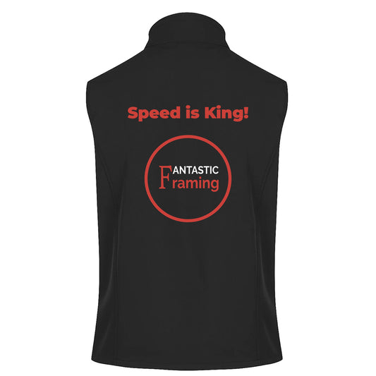 FANTASTIC FRAMING AP OLYMPUS VEST MEN’S SPEED IS KING BLACK