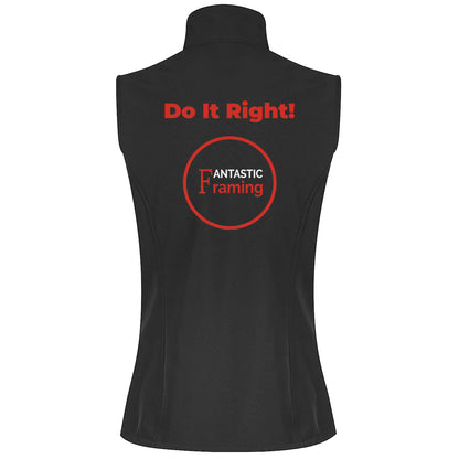 FANTASTIC FRAMING AP OLYMPUS VEST WOMEN’S DO IT RIGHT BLACK