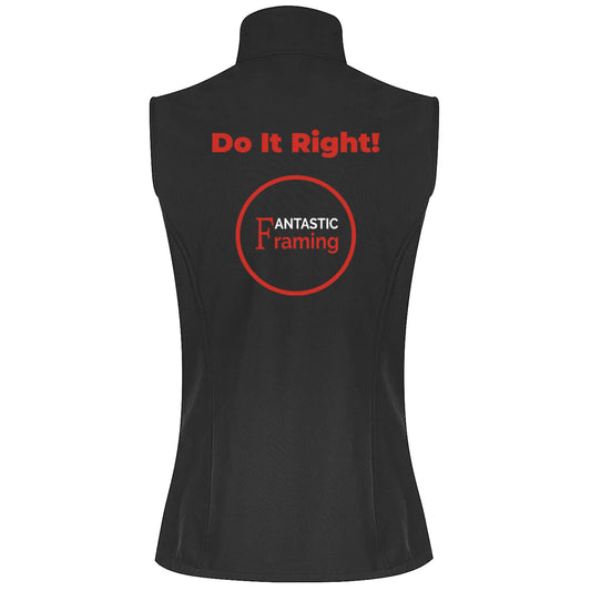 FANTASTIC FRAMING AP OLYMPUS VEST WOMEN’S DO IT RIGHT BLACK