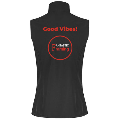 FANTASTIC FRAMING AP OLYMPUS VEST WOMEN’S GOOD VIBES BLACK