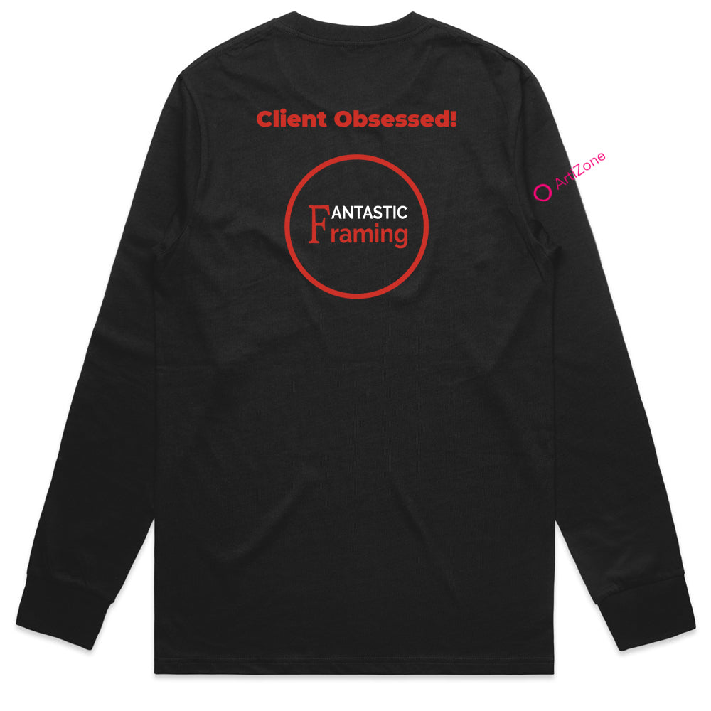 FANTASTIC FRAMING AS COLOUR CLASSIC L/S TEE CLIENT OBSESSED