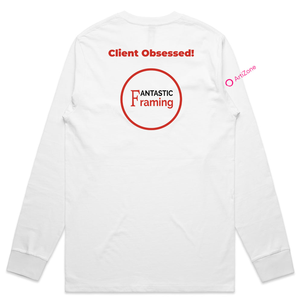 FANTASTIC FRAMING AS COLOUR CLASSIC L/S TEE CLIENT OBSESSED