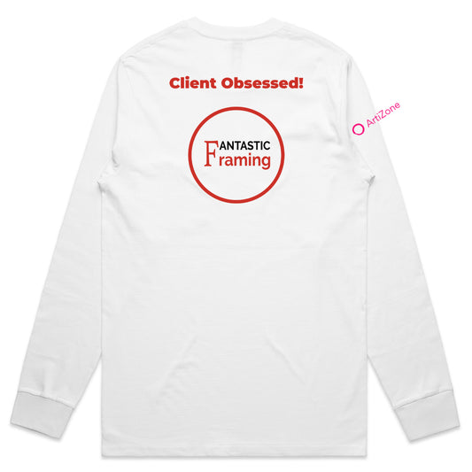 FANTASTIC FRAMING AS COLOUR CLASSIC L/S TEE CLIENT OBSESSED