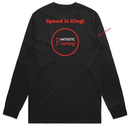 FANTASTIC FRAMING AS COLOUR CLASSIC L/S TEE SPEED IS KING