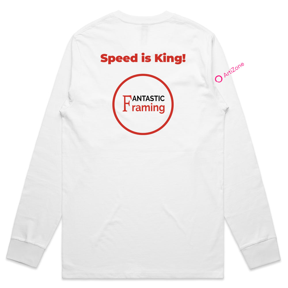 FANTASTIC FRAMING AS COLOUR CLASSIC L/S TEE SPEED IS KING