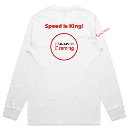 FANTASTIC FRAMING AS COLOUR CLASSIC L/S TEE SPEED IS KING