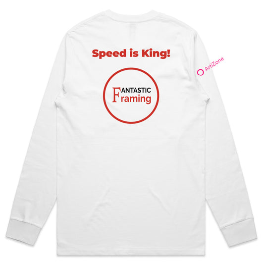 FANTASTIC FRAMING AS COLOUR CLASSIC L/S TEE SPEED IS KING