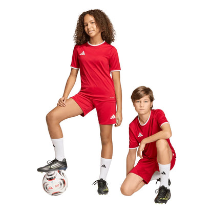 ADIDAS ENTRADA 26 SHORTS RED YOUTH
