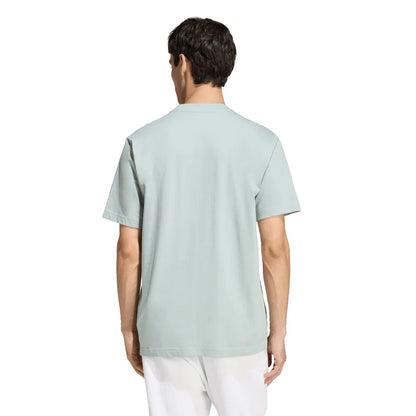 ADIDAS ESSENTIALS SMALL LOGO SINGLE JERSEY TEE WONDER SAGE MEN'S