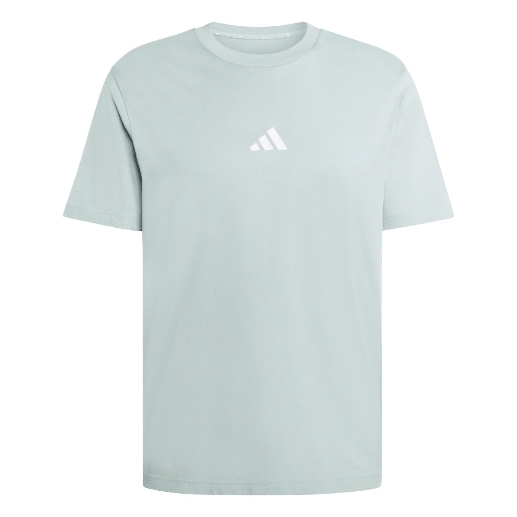 ADIDAS ESSENTIALS SMALL LOGO SINGLE JERSEY TEE WONDER SAGE MEN'S