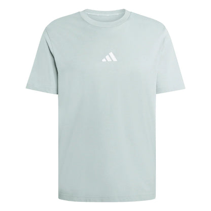 ADIDAS ESSENTIALS SMALL LOGO SINGLE JERSEY TEE WONDER SAGE MEN'S
