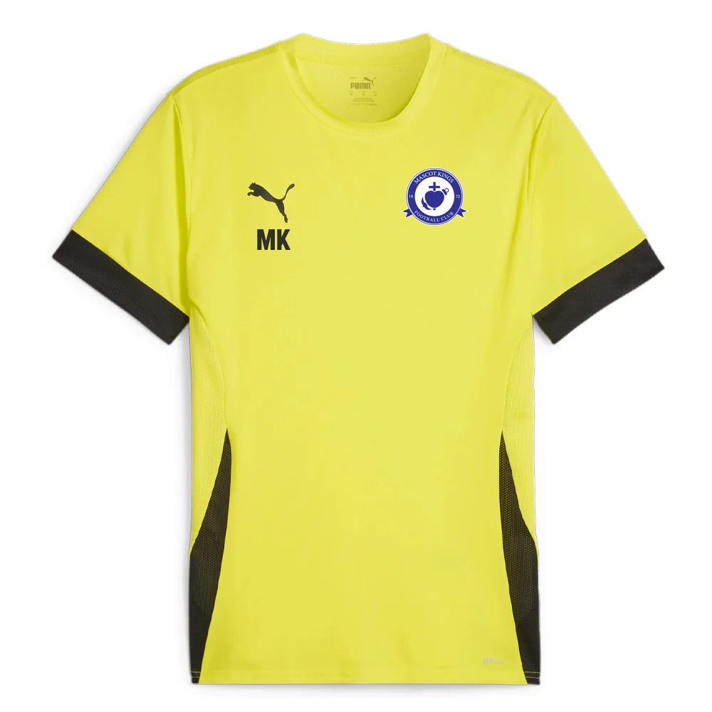 PUMA MASCOT KINGS FC TEAM GOAL MATCH JERSEY YOUTH YELLOW