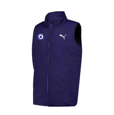 PUMA MASCOT KINGS FC PADDED VEST NAVY ADULTS