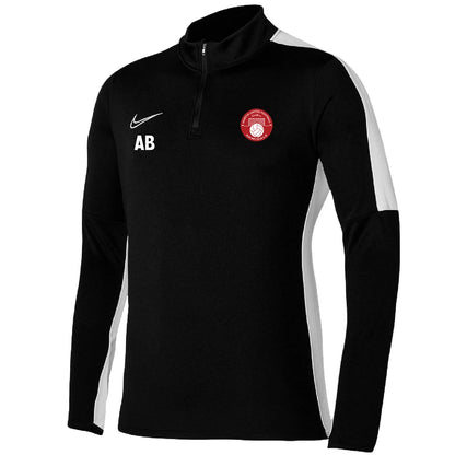 NIKE NORTHS UNITED FC DRI-FIT ACADEMY 23 DRILL TOP BLACK-MENS