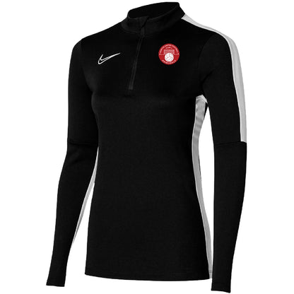 NIKE NORTHS UNITED FC DRI-FIT ACADEMY 23 DRILL TOP BLACK-WOMENS