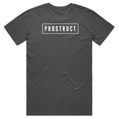 PROSTRUCT AS COLOUR STAPLE TEE CHARCOAL MEN'S