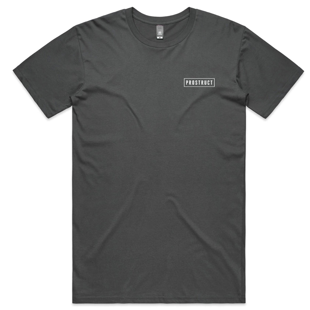 PROSTRUCT AS COLOUR STAPLE TEE CHARCOAL MEN'S
