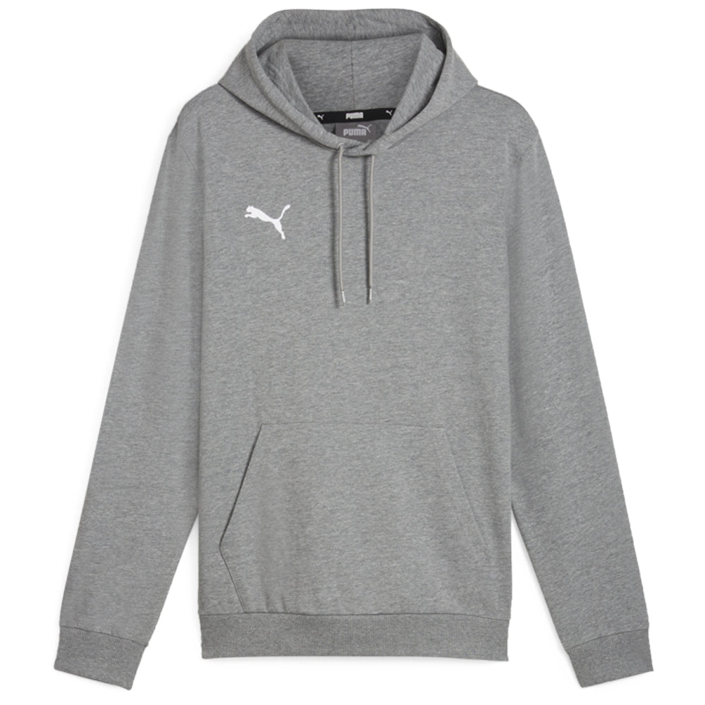 PUMA TEAM GOAL FLEECE HOODY GREY MEN'S