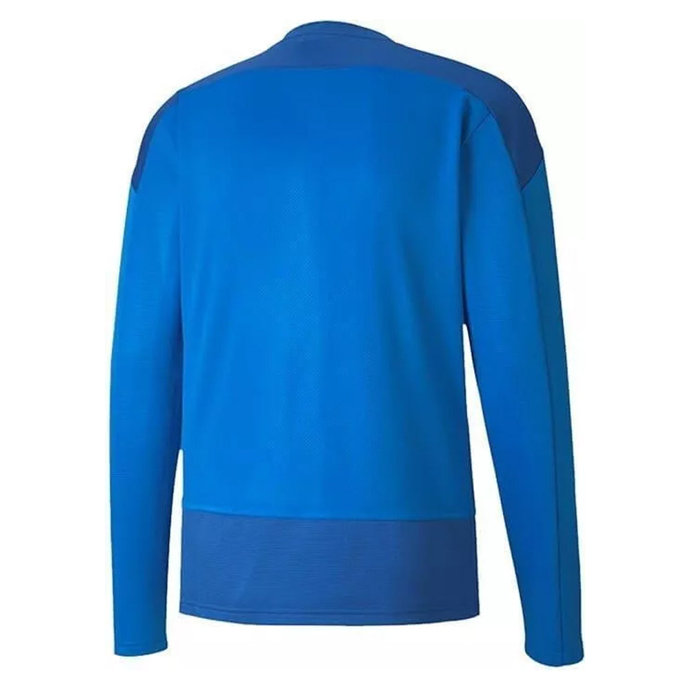 PUMA GOAL 23 TRAINING SWEAT ELECTRIC BLUE MENS