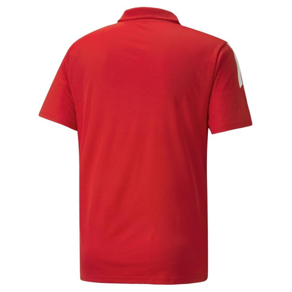 PUMA TEAM LIGA SIDELINE POLO RED MEN'S