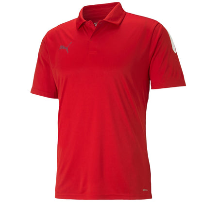 PUMA TEAM LIGA SIDELINE POLO RED MEN'S