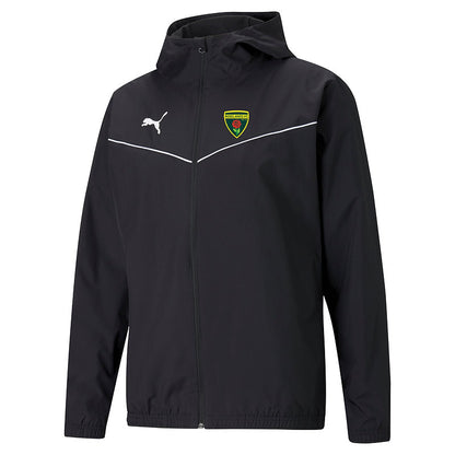 PUMA ROSELANDS FC TEAM RISE ALL WEATHER JACKET BLACK-YOUTH