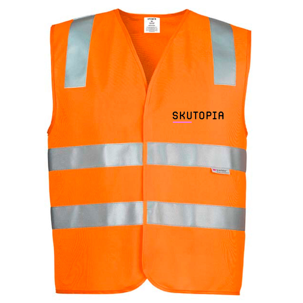 SKUTOPIA HI VIS BASIC VEST UNISEX