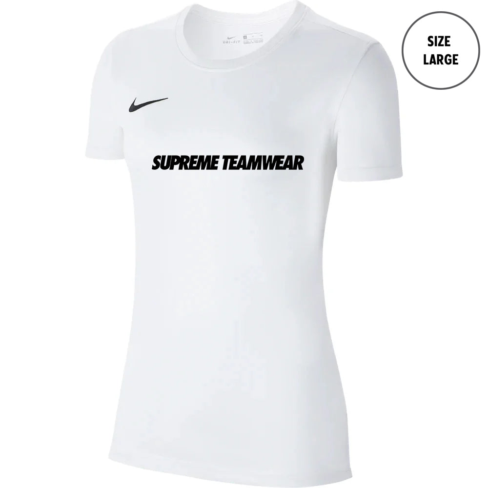 SUPREME TEAM B NIKE PLAYING JERSEY LARGE WOMEN'S - WHITE