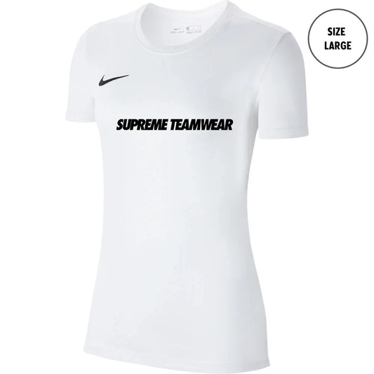 SUPREME TEAM B NIKE PLAYING JERSEY LARGE WOMEN'S - WHITE
