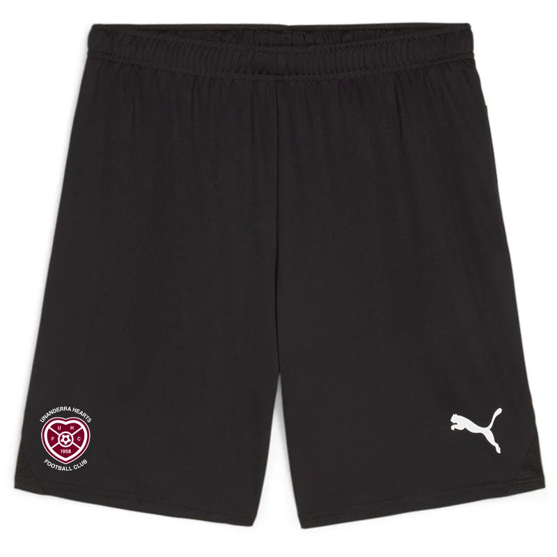 PUMA UNANDERRA HEARTS FC TEAM GOAL SHORTS CORE BLACK-YOUTH