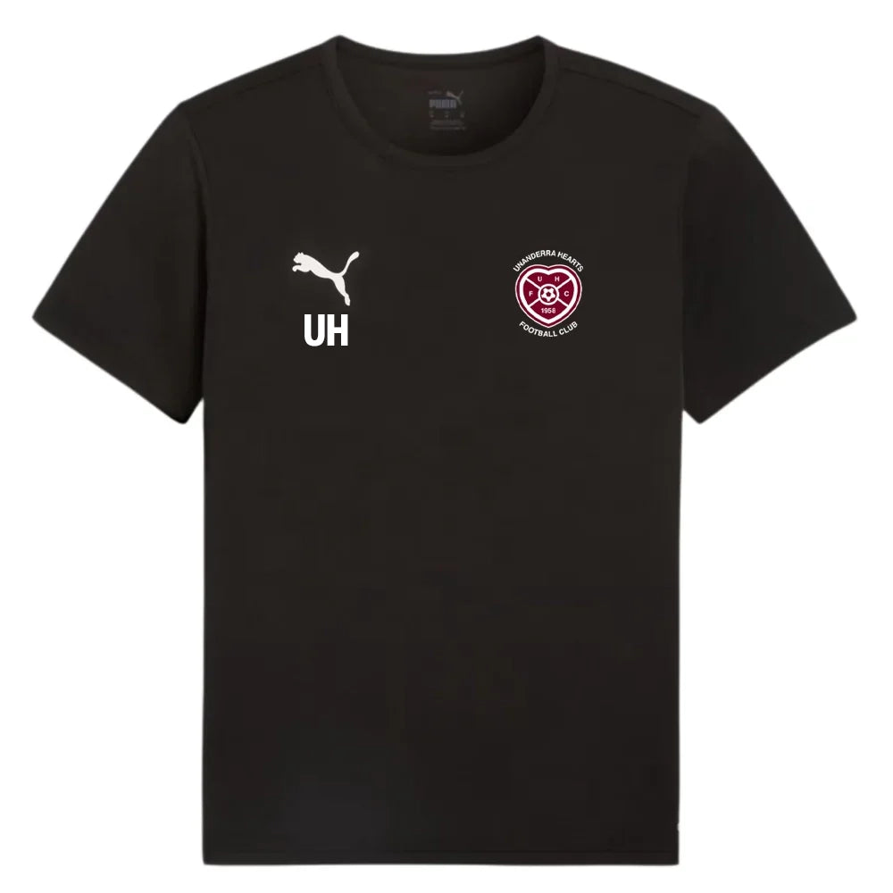 PUMA UNANDERRA HEARTS FC TEAM RISE MATCH DAY JERSEY BLACK-ADULTS