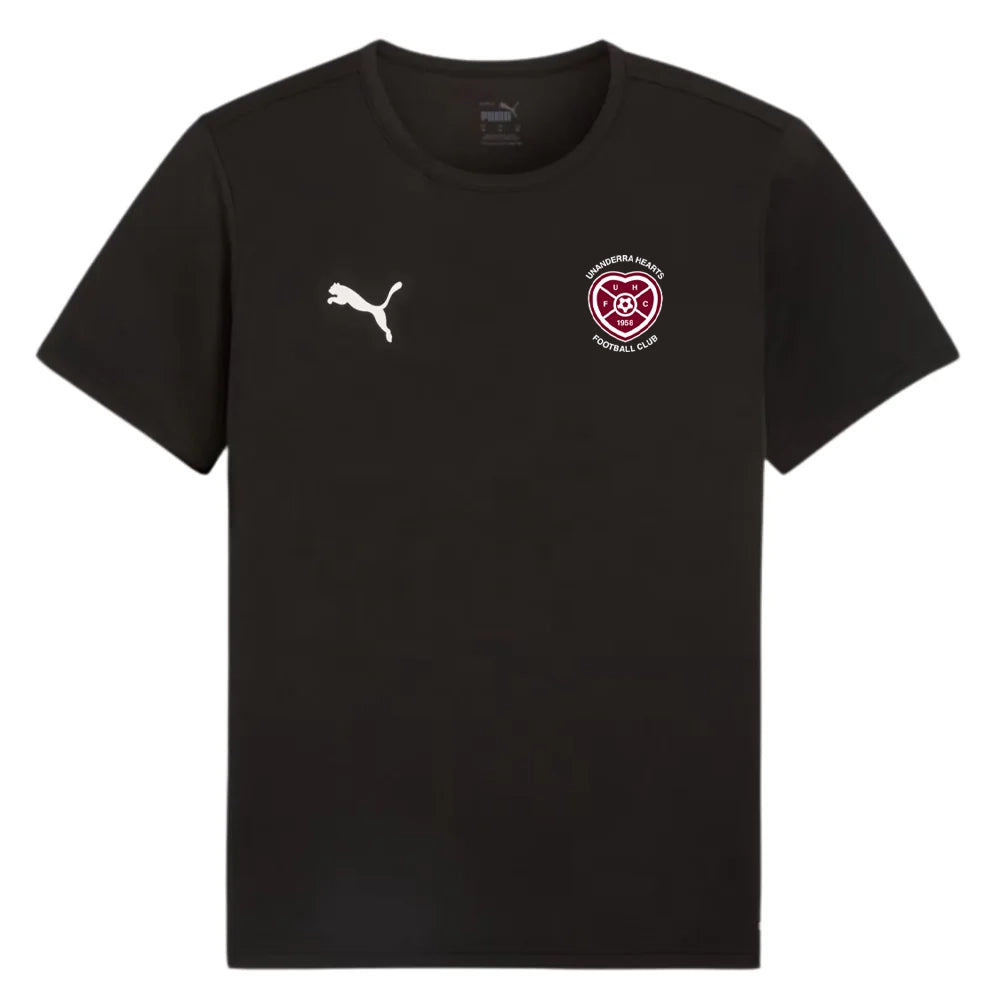 PUMA UNANDERRA HEARTS FC TEAM RISE MATCH DAY JERSEY BLACK-ADULTS