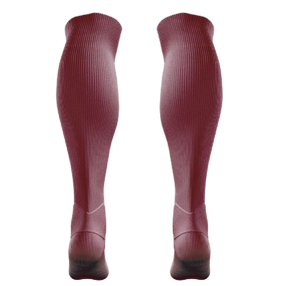 UNANDERRA FC GRIP STAR FOOTBALL SOCKS MAROON