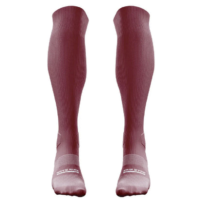 UNANDERRA FC GRIP STAR FOOTBALL SOCKS MAROON