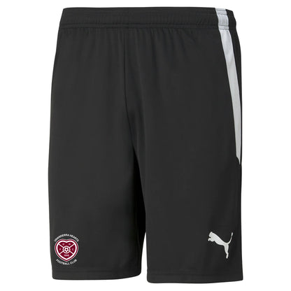 PUMA UNANDERRA HEARTS FC TEAM LIGA SHORTS BLACK-YOUTH