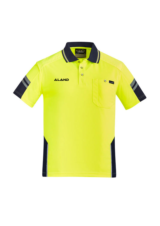 ALAND SYZMIK REINFORCED HI VIS SQUAD S/S POLO