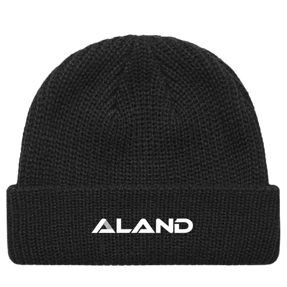 ALAND AS COLOUR CABLE BEANIE BLACK