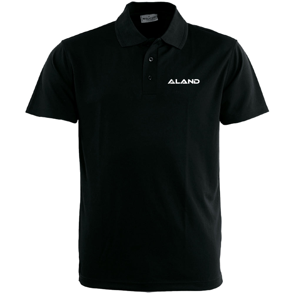ALAND BOCINI MEN’S BASIC POLO BLACK