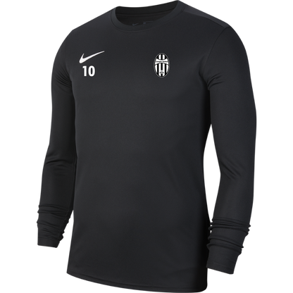 NIKE COOGEE UNITED PARK 7 LONG SLEEVE JERSEY BLACK MEN'S