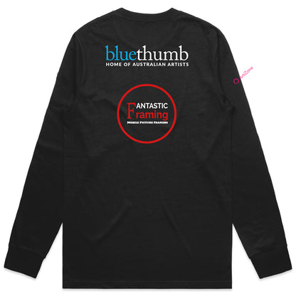 FANTASTIC FRAMING AS COLOUR CLASSIC LS TEE BLACK MENS NO G&M