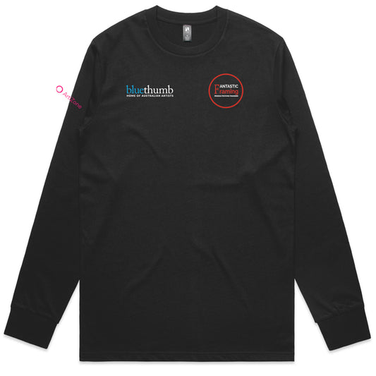 FANTASTIC FRAMING AS COLOUR CLASSIC LS TEE BLACK MENS NO G&M