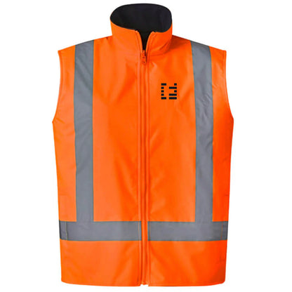 FIRMUS SYZMIK HI VIS BASIC 4 IN 1 WP JACKET MEN'S ORANGE/NAVY