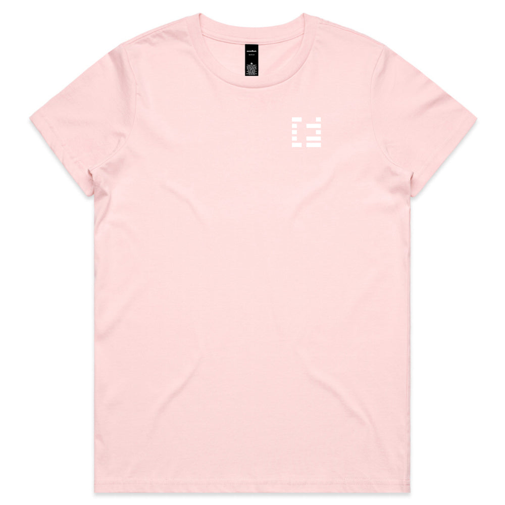 FIRMUS AS COLOUR MAPLE TEE WOMEN'S PINK