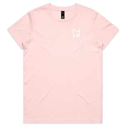FIRMUS AS COLOUR MAPLE TEE WOMEN'S PINK