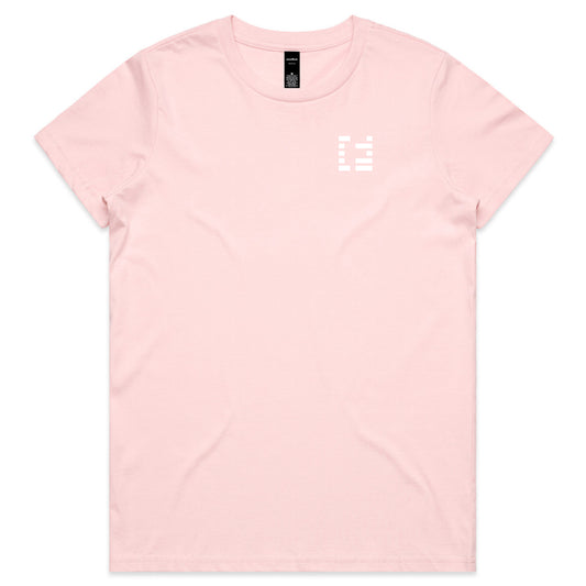 FIRMUS AS COLOUR MAPLE TEE WOMEN'S PINK