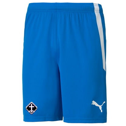 PUMA MAMRE TEAMLIGA GOALKEEPER SHORTS ELECTRIC BLUE-ADULTS