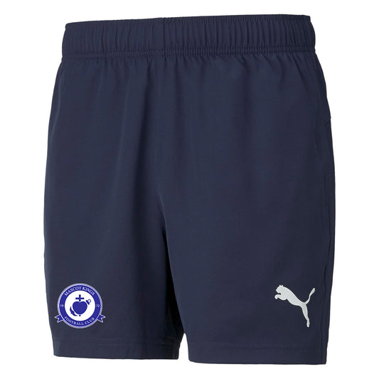PUMA MASCOT KINGS FC ACTIVE WOVEN TRAINING SHORTS NAVY-ADULTS