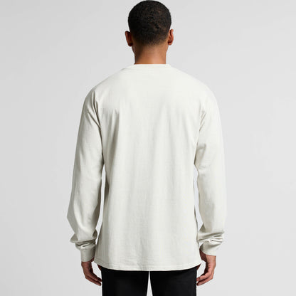 AS COLOUR HEAVY FADED L/S TEE MEN'S